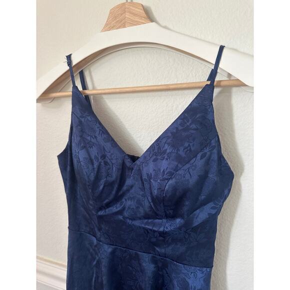 B Darlin Dress, Navy Blue, Juniors size 0 - Picture 3 of 6